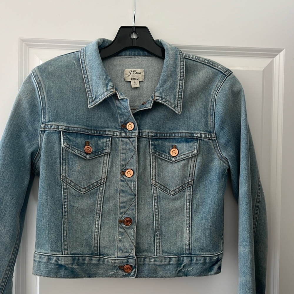 J. Crew Jean Jacket. Like new. Size Small.